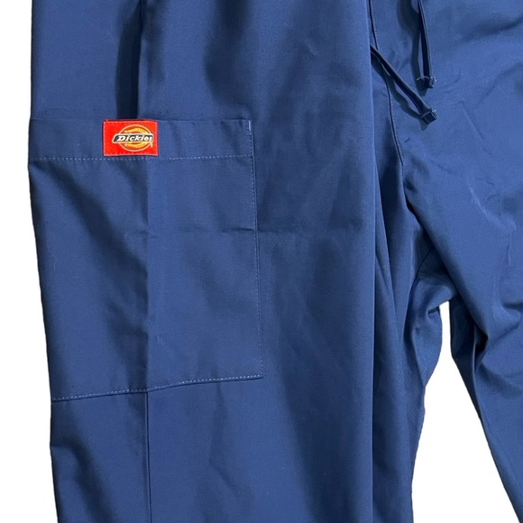 💙 Dickies Every Day Scrubs | Blue | Women’s Size 2XL | Missy Fit | Drawstring - Picture 3 of 9